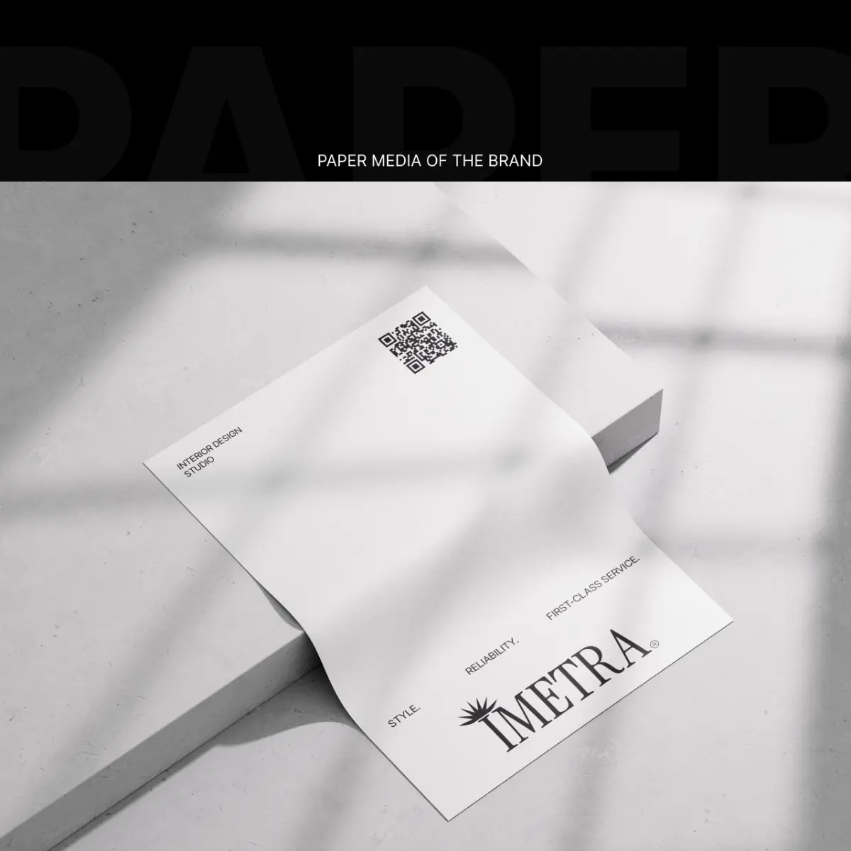 Брендинг для Imetra — студии премиального дизайна интерьеров | Сетка — социальная сеть от hh.ru