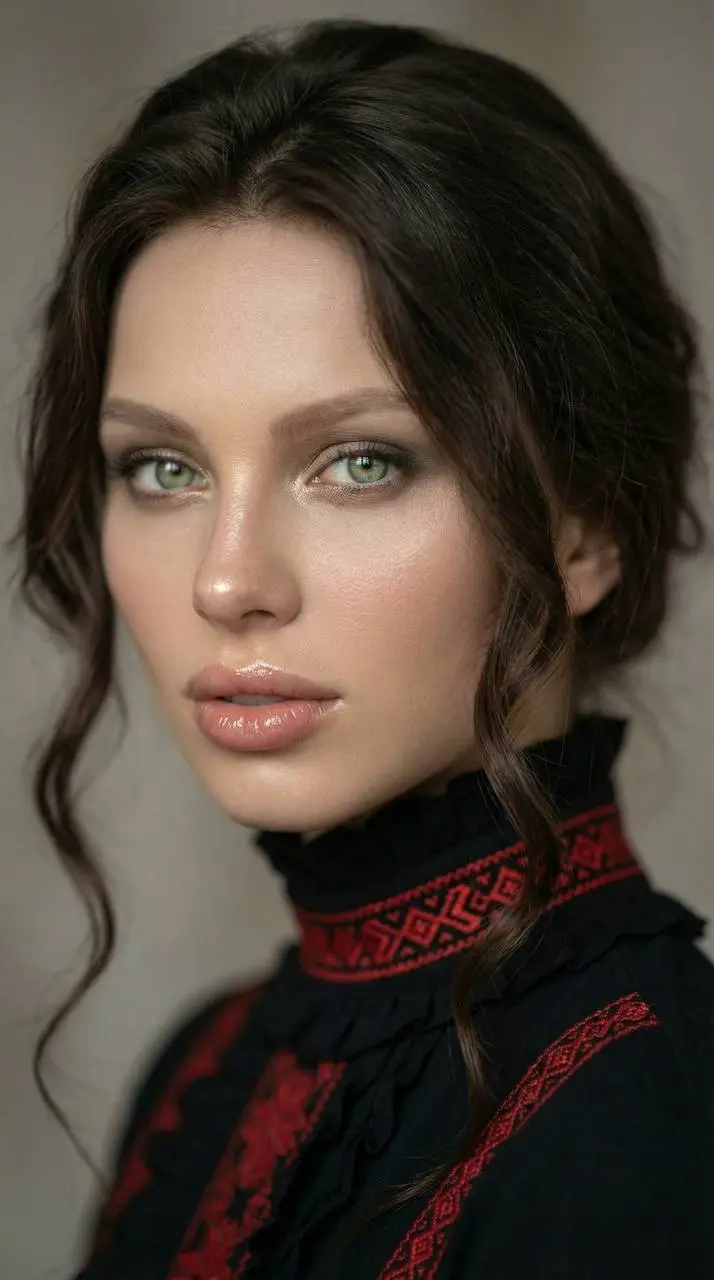 💜🎬 Промты к 3 сценам :
Гиперреалистичный портрет девушки с модельной внешностью, светлая фарфоровая кожа. Волосы аккуратно рассыпаны по плечам изящно разлетающимися прядями | Сетка — социальная сеть от hh.ru