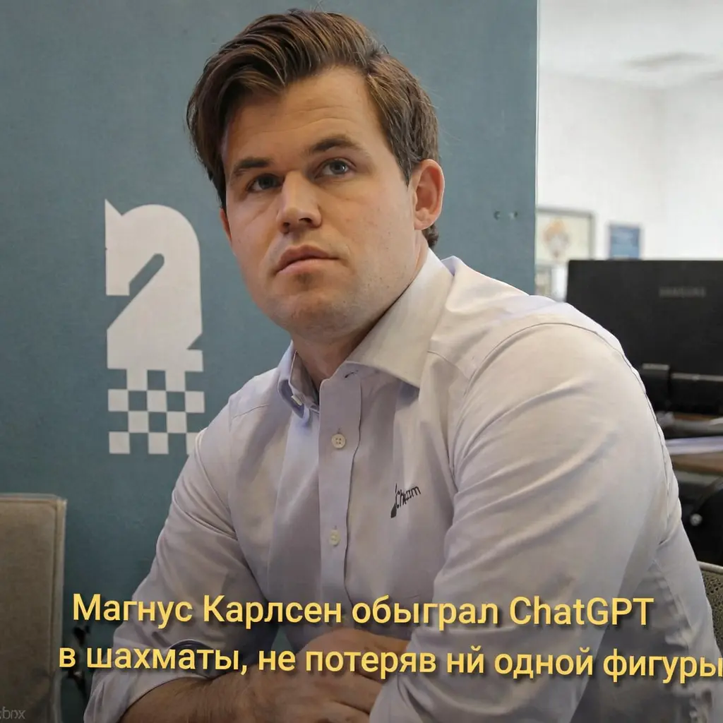 Магнус Карлсен уничтожил ChatGPT в шахматах | Сетка — социальная сеть от hh.ru