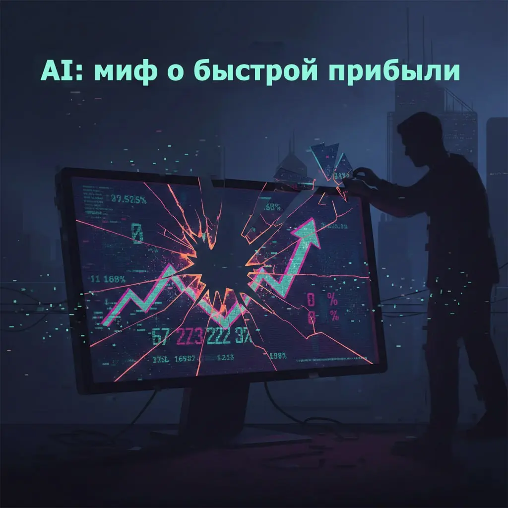 Миф о прибыльности ИИ: почему технологии не приносят дохода | Сетка — социальная сеть от hh.ru