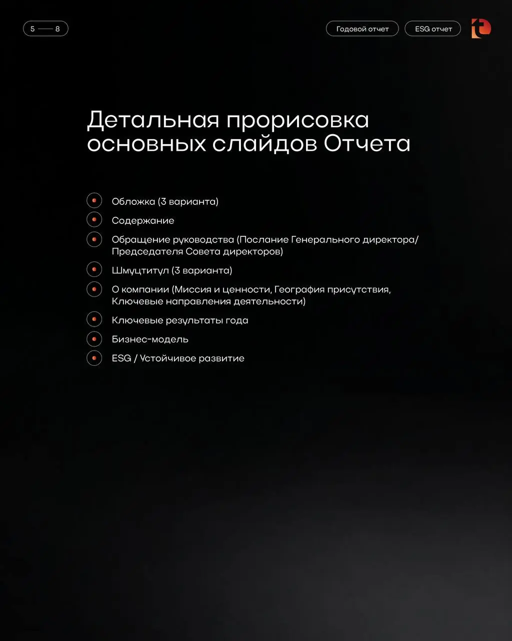 Разработка 3 дизайн-концепций Годового отчёта/ESG-отчета
В рамках Отчета реализуем 3 альтернативные дизайн-концепции, отличающиеся стилистическим подходом, уровнем визуальной проработки и эмоциональны... | Сетка — социальная сеть от hh.ru