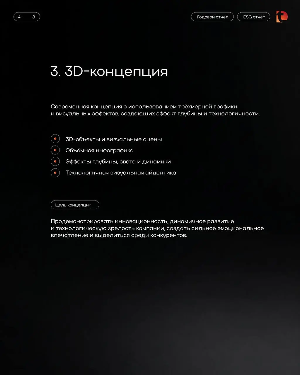 Разработка 3 дизайн-концепций Годового отчёта/ESG-отчета
В рамках Отчета реализуем 3 альтернативные дизайн-концепции, отличающиеся стилистическим подходом, уровнем визуальной проработки и эмоциональны... | Сетка — социальная сеть от hh.ru