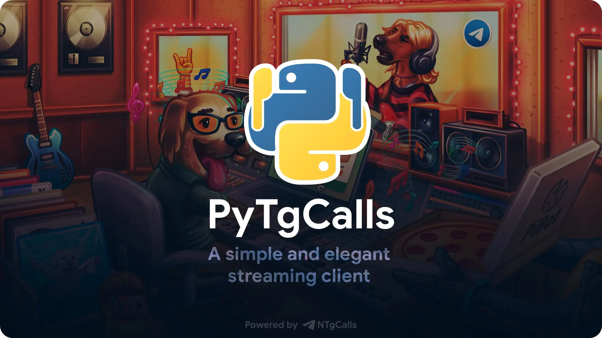 pytgcalls
Это библиотека для Python, которая помогает управлять голосовыми звонками и голосовыми чатами в Telegram от имени бота или юзербота, позволяющий разработчикам легко интегрировать эти функции... | Сетка — социальная сеть от hh.ru