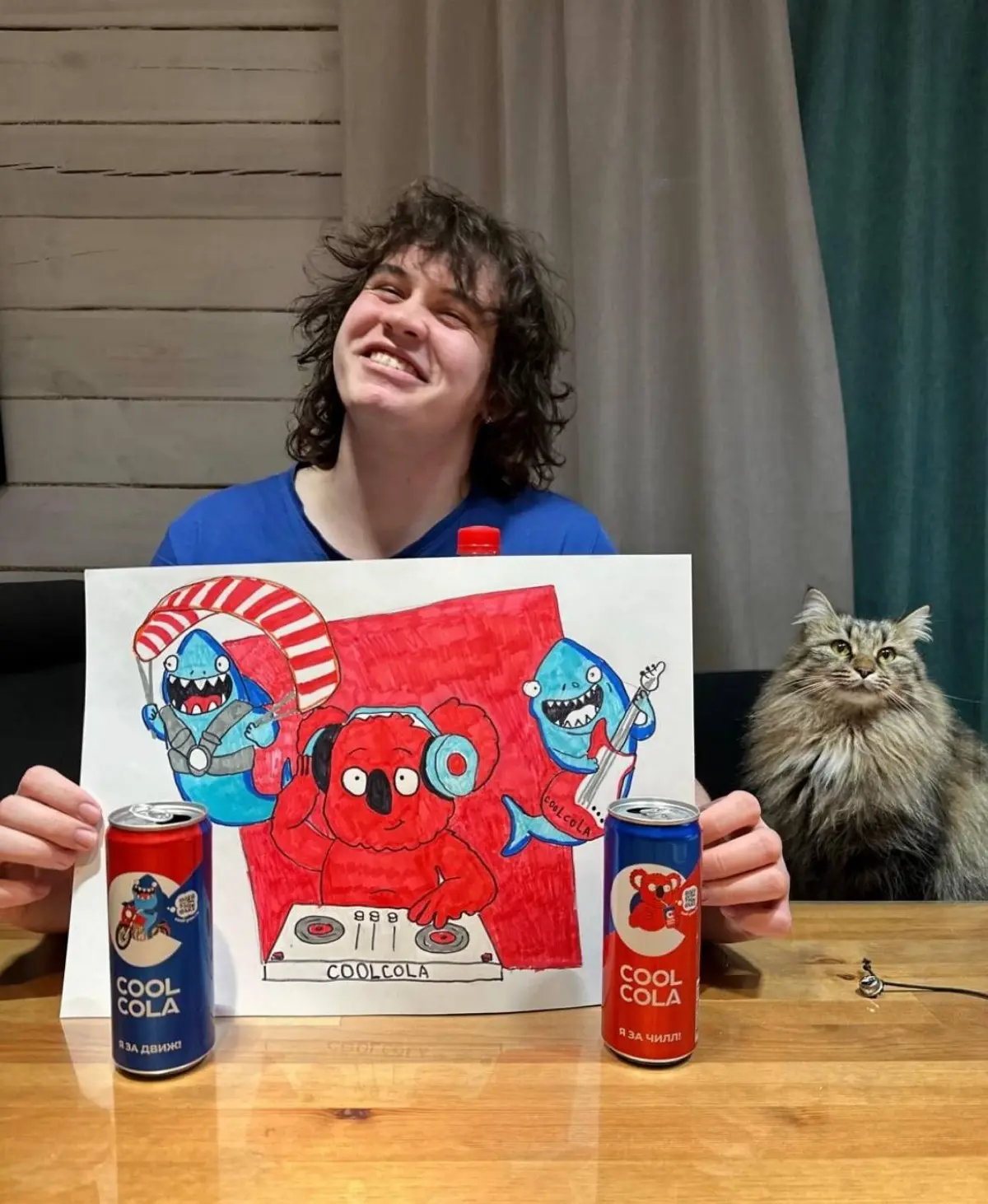 Статья про то, как я придумал маскотов Акулу и Коалу для COOLCOLA | Сетка — социальная сеть от hh.ru
