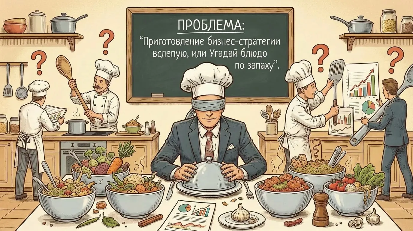 Приготовление бизнес-стратегии вслепую | Сетка — социальная сеть от hh.ru
