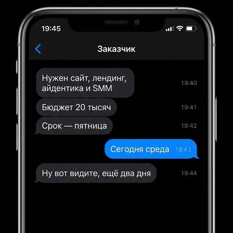 Редфлаги заказчиков. Часть 1 | Сетка — социальная сеть от hh.ru