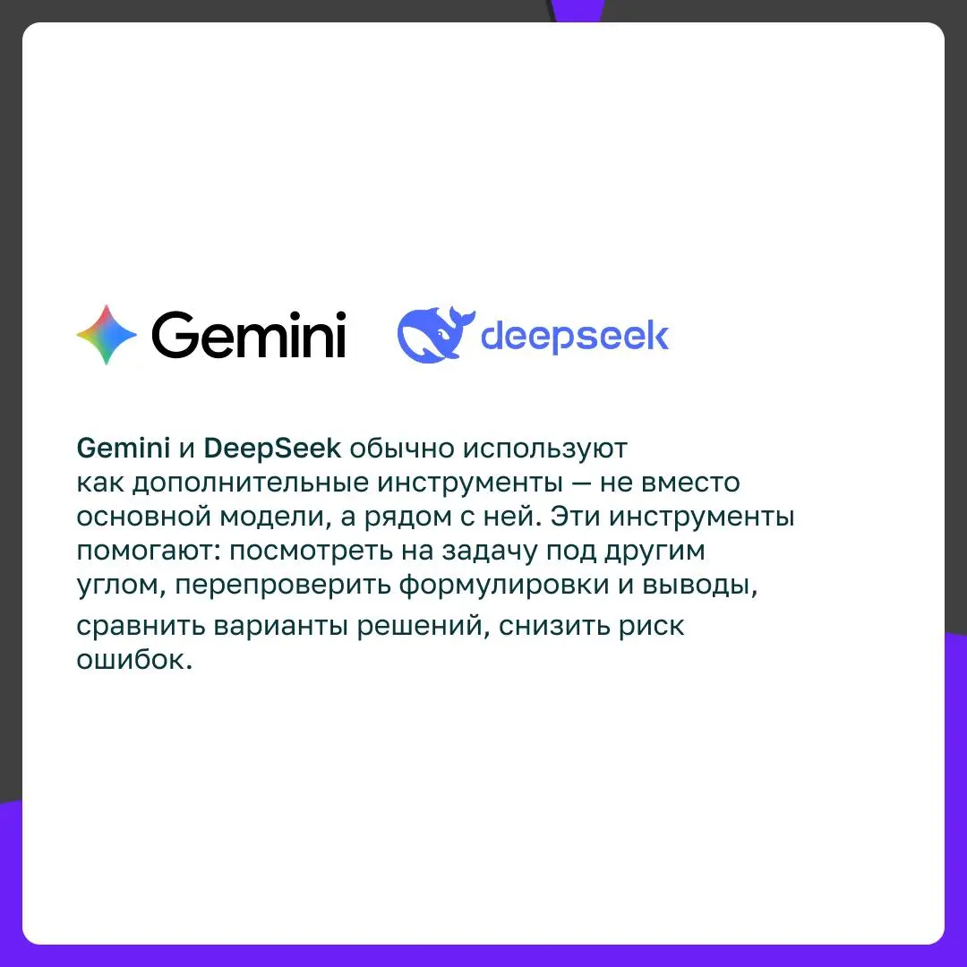 🤍 Нейросети для управления проектами: чем пользоваться и на что обратить внимание
В управлении проектами редко не хватает инструментов: чаще всего не хватает времени, ясности и возможности быстро разо... | Сетка — социальная сеть от hh.ru