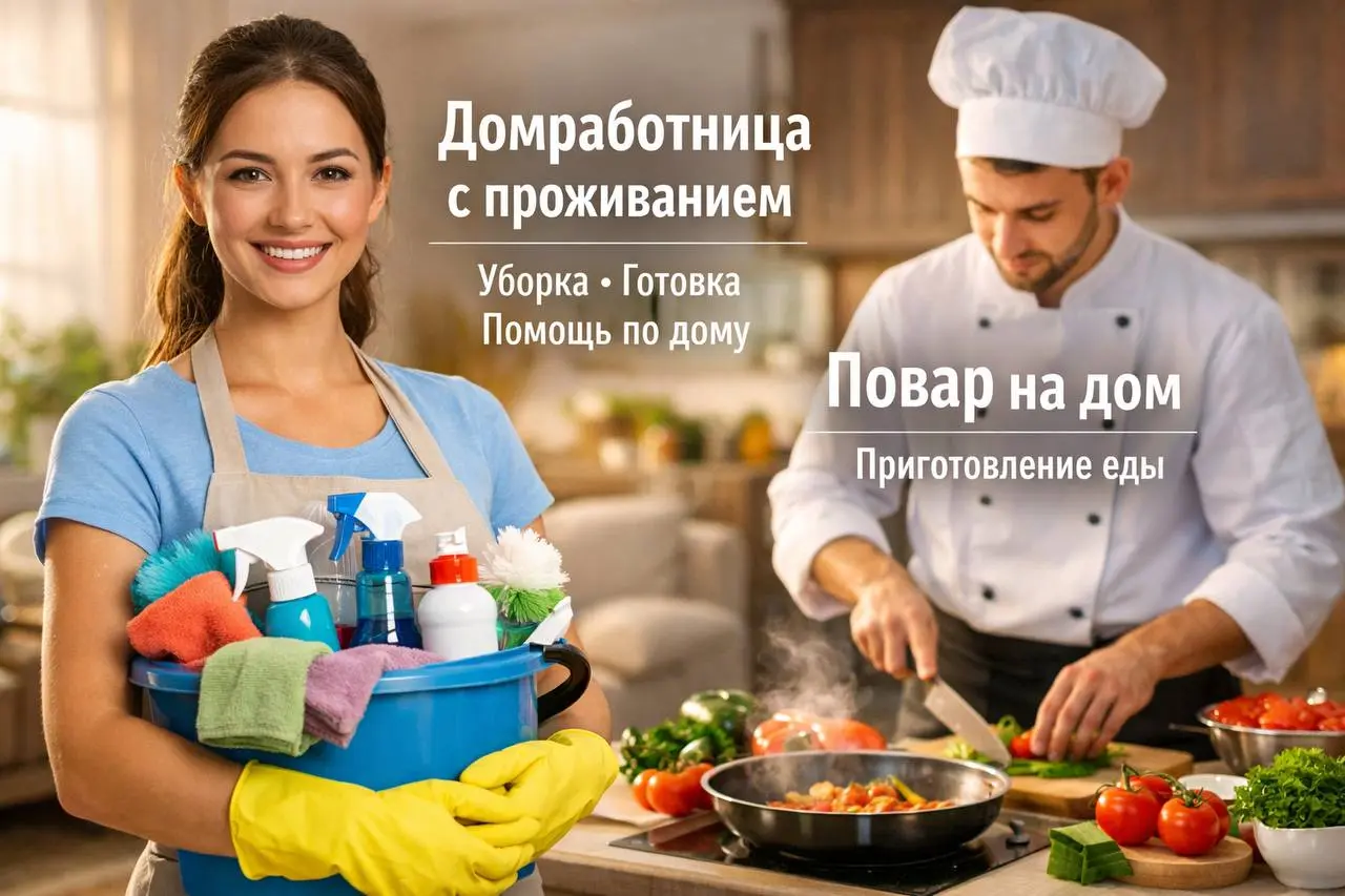 ДОМРАБОТНИЦА С ПРОЖИВАНИЕМ, ПОВАР ПРИХОДЯЩИЙ
От 100 000₽
Частный дом
• Москва
• Клининг и бытовые услуги
• @KSAKSANA
Jober - удобный mini app с быстрым доступом к вакансиям
В этом посте были ссылки, н... | Сетка — социальная сеть от hh.ru