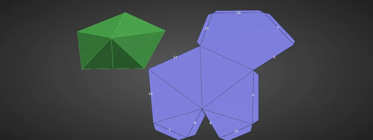 Своя «Pepakura» с блекджеком и мамзелями с развёртками и клапанами.😏 Допилил таки до стабильной версии. Назвал «SVakura». Два скриптовых узла генерирующие множество вариаций | Сетка — социальная сеть от hh.ru