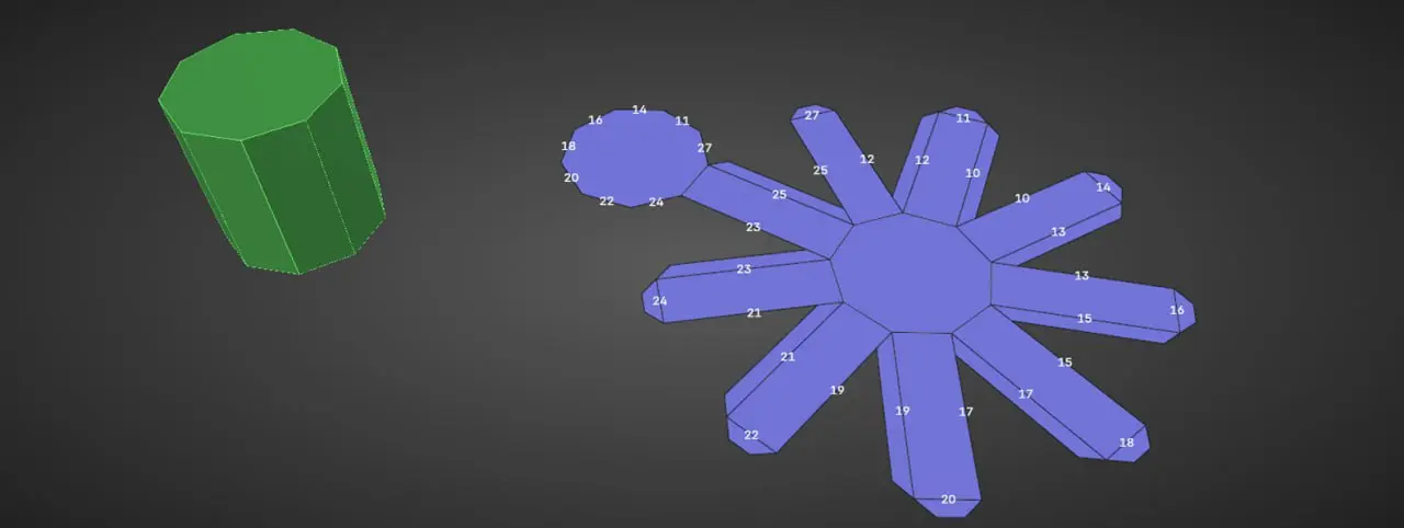 Своя «Pepakura» с блекджеком и мамзелями с развёртками и клапанами.😏 Допилил таки до стабильной версии. Назвал «SVakura». Два скриптовых узла генерирующие множество вариаций | Сетка — социальная сеть от hh.ru