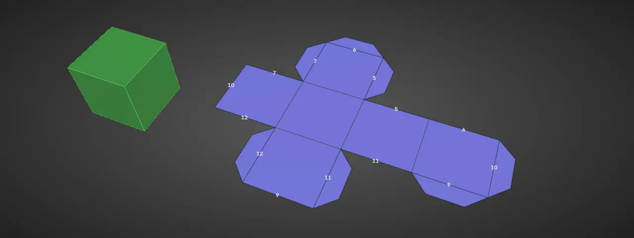 Своя «Pepakura» с блекджеком и мамзелями с развёртками и клапанами.😏 Допилил таки до стабильной версии. Назвал «SVakura». Два скриптовых узла генерирующие множество вариаций | Сетка — социальная сеть от hh.ru