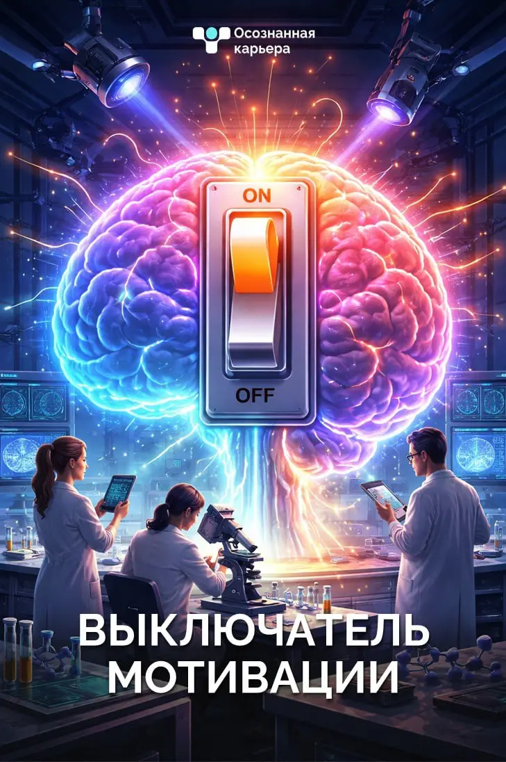 🧠 Что выключает вашу мотивацию?
Команда нейробиологов из Японии описала механизм, который условно можно назвать «мотивационным тормозом» | Сетка — социальная сеть от hh.ru