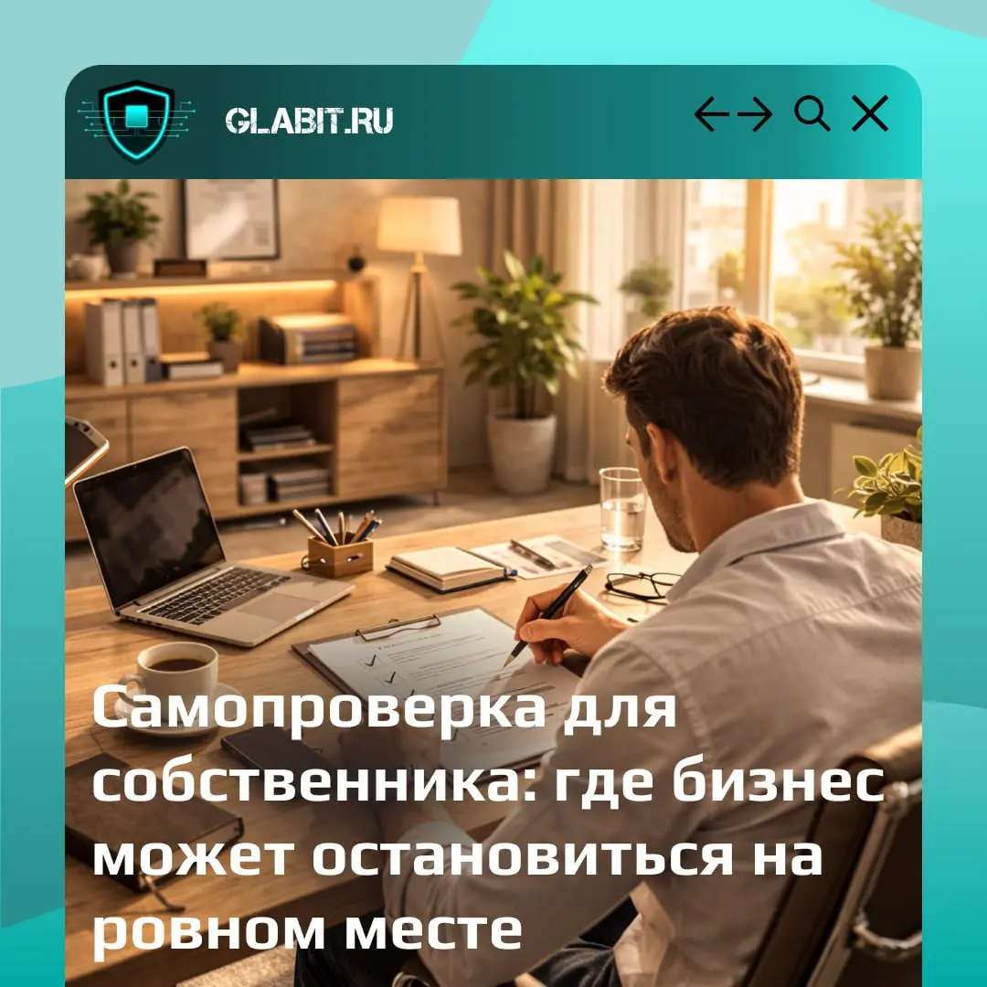 Этот чек-лист — не про ИТ, а про контроль и деньги.
Ответьте себе честно на вопросы в карточках. Если хотя бы на 2 вопроса выше нет чёткого ответа — это не ИТ-проблема, а управленческий риск | Сетка — социальная сеть от hh.ru