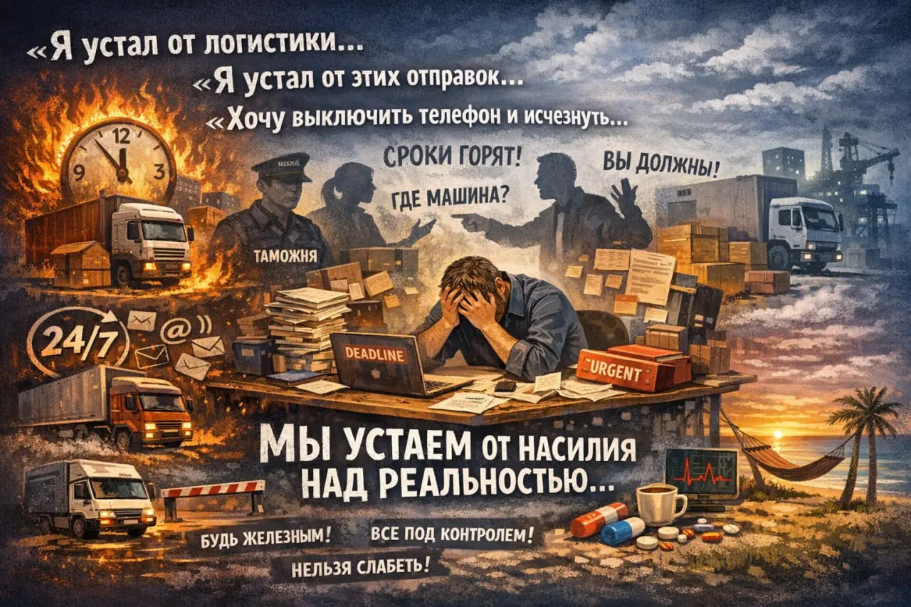 «Я устал от логистики». «В этой сфере невозможно планировать». «Рынок сошел с ума».
Знакомо? Часто слышу от коллег: «Таможня тормозит», «Перевозчики подводят», «Клиенты не адекватны» | Сетка — социальная сеть от hh.ru