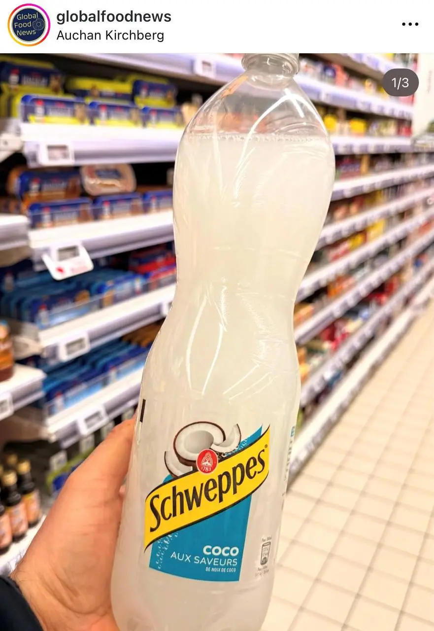 Кокосовый Schweppes появился в Англии и Люксембурге в местных супермаркетах! Этот вкус описывают, как самый необычный и лучший из этой линейки газировок.
Мы тоже хотим 😭 | Сетка — социальная сеть от hh.ru