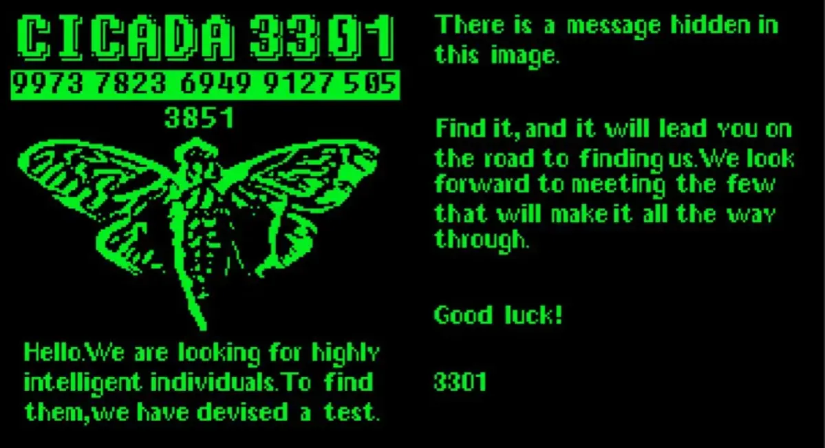 Cicada 3301. Что это? 🕸️ | Сетка — социальная сеть от hh.ru