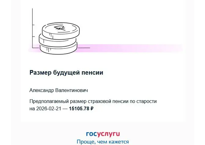 Отмечаю сегодня день рождения. Получил шикарный презент от ГосУслуг. Такой мотивации качать свои рабочие скилы и зарабатывать деньги, ни один коуч не даст )) | Сетка — социальная сеть от hh.ru