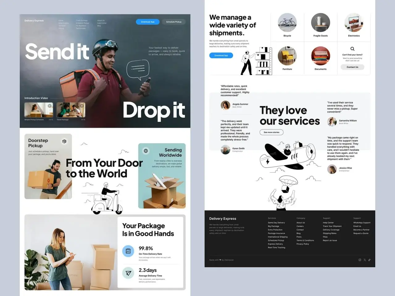 🫶 Веб-дизайн для вдохновения
🔥 Автор: Paperpillar
🔥 #вдохновение #референсы #web #дизайн #ресурсы #figma #odiz | Сетка — социальная сеть от hh.ru