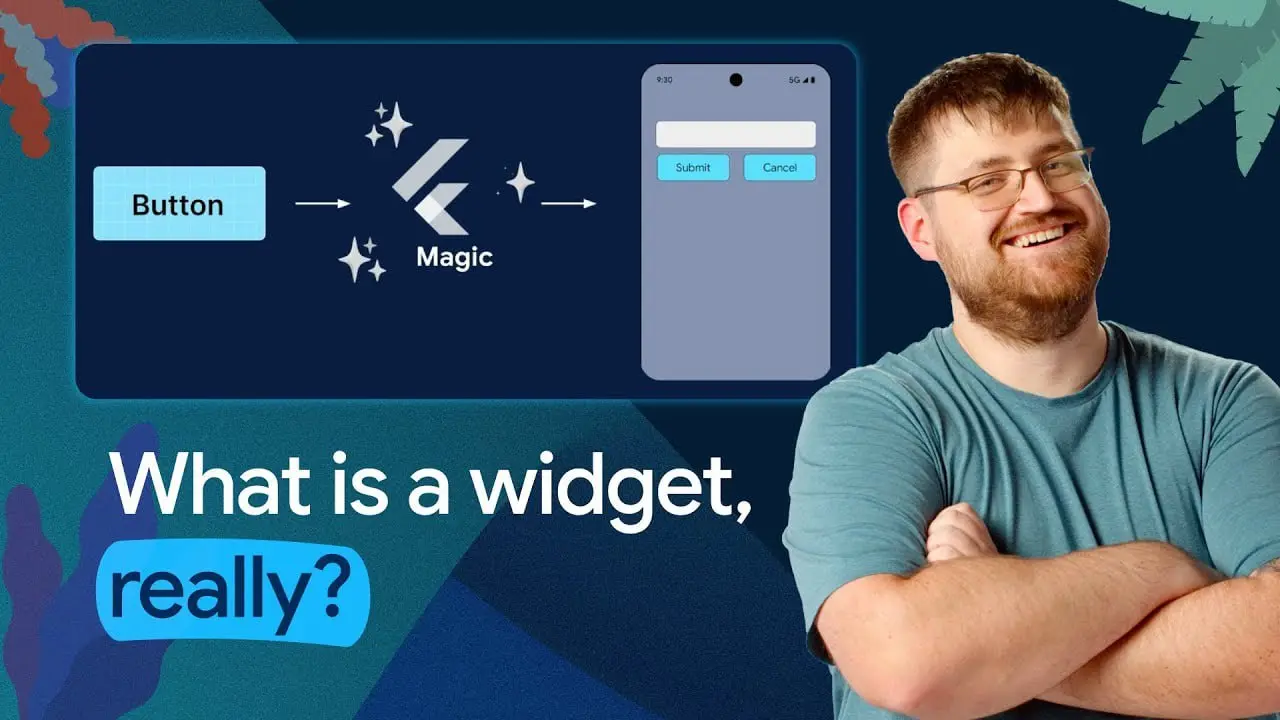 Anatomy of a Widget:
В этом видео рассказывается про основу любого Flutter-приложения — виджеты.
https://www.youtube.com/watch?v=gyBUnaojFDg | Сетка — социальная сеть от hh.ru