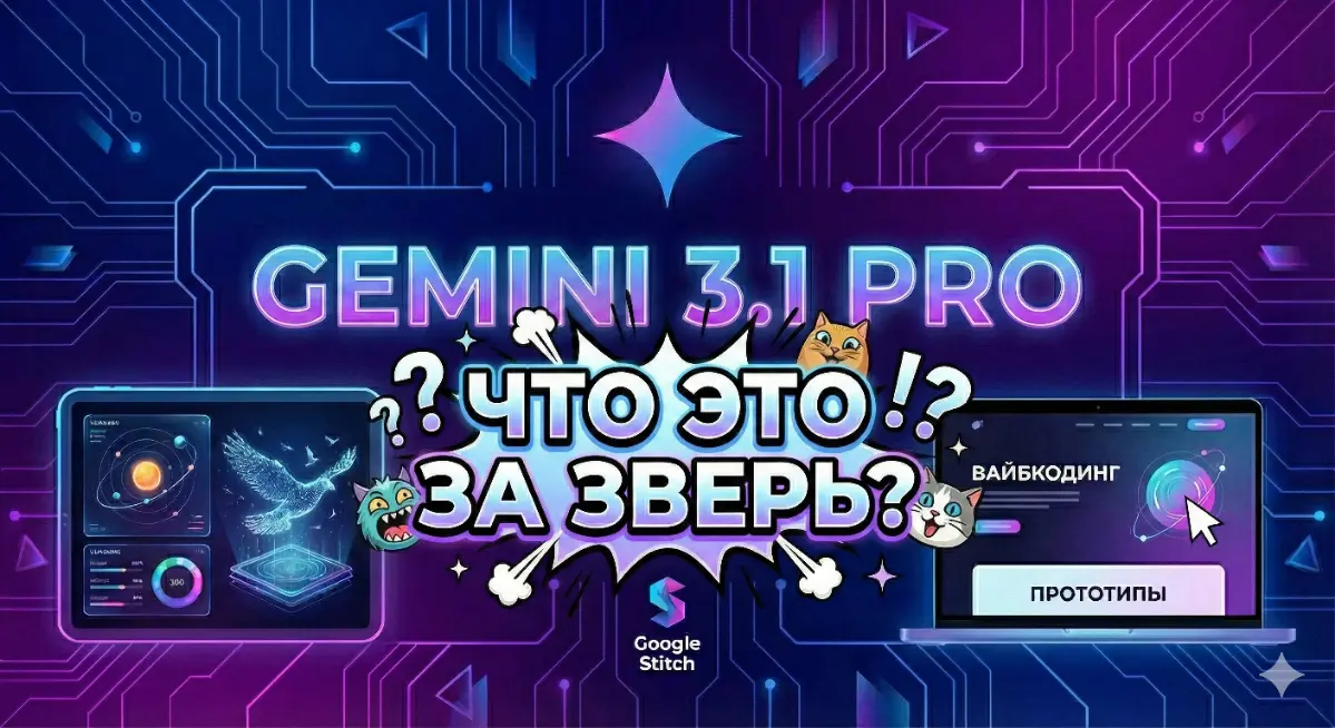 Gemini 3.1 Pro: Что это за зверь? | Сетка — социальная сеть от hh.ru