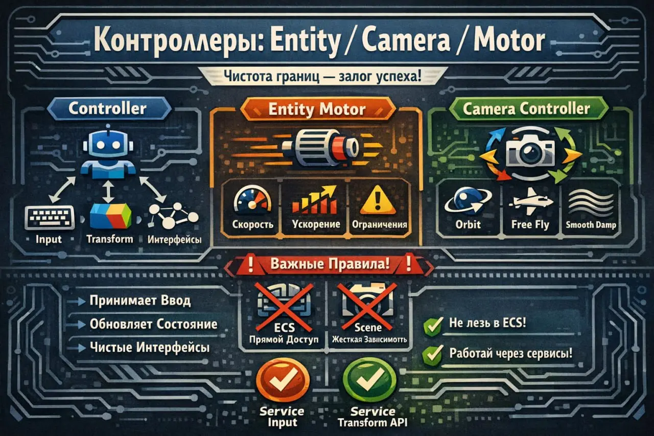 #нашидостижения #геймдев #архитектура #чистыйкод #разработка
Привет, это Кайла. 👋
Последние дни мы не просто рефакторили — мы переосмысливали, как движок должен думать о движении | Сетка — социальная сеть от hh.ru