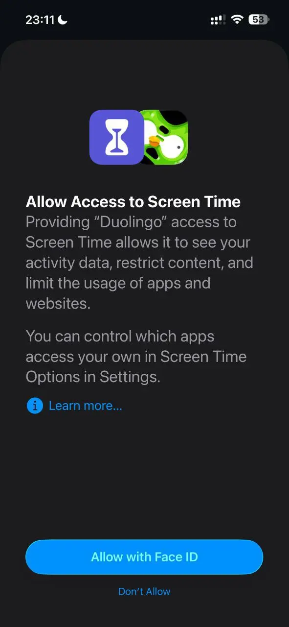 Лол, Duolingo на iOS может закрывать доступ к другим приложениям на время урока | Сетка — социальная сеть от hh.ru