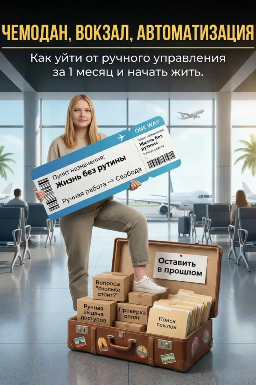 Как уйти от ручного управления и наконец-то начать жить: пошаговый план на 1 месяц
Знаю, как это бывает. Вы вроде и хотите автоматизировать, но не знаете, с какой стороны подойти | Сетка — социальная сеть от hh.ru