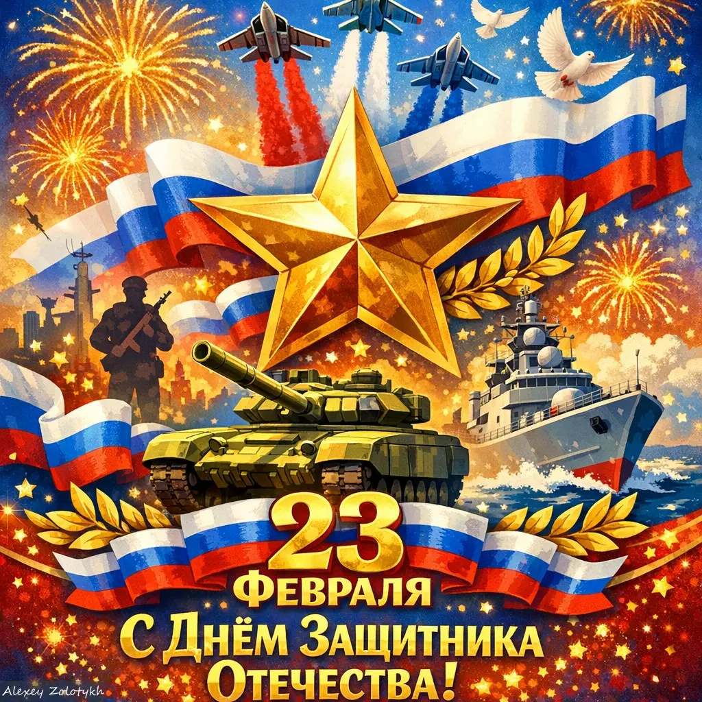 🇷🇺🎖️ С Днём Защитника Отечества! | Сетка — социальная сеть от hh.ru