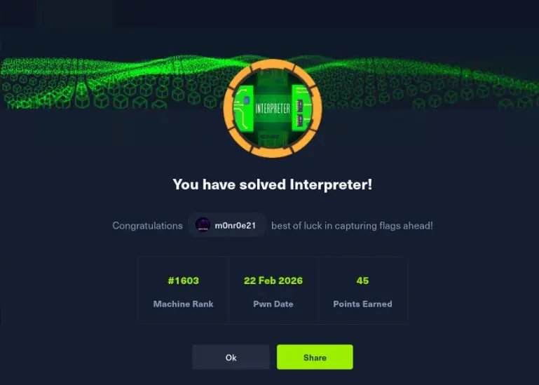 HTB Season 10 - Interpreter
1. Получаем shell - https://www.vicarius.io/vsociety/posts/rce-in-mirth-connect-pt-ii-cve-2023-43208
2 | Сетка — социальная сеть от hh.ru