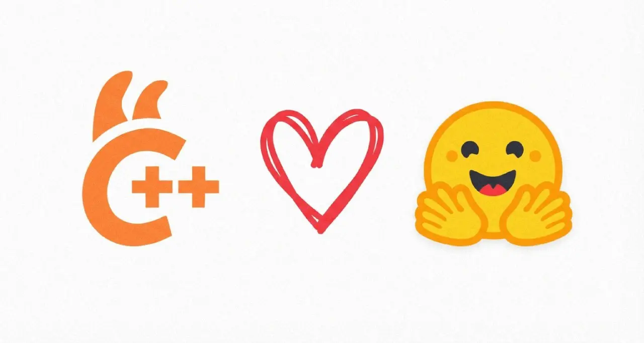 🤝 GGML и llama.cpp присоединились к HF
Hugging Face объявила, что команда GGML и создатели llama.cpp присоединяются к компании, чтобы ускорить развитие локального AI | Сетка — социальная сеть от hh.ru