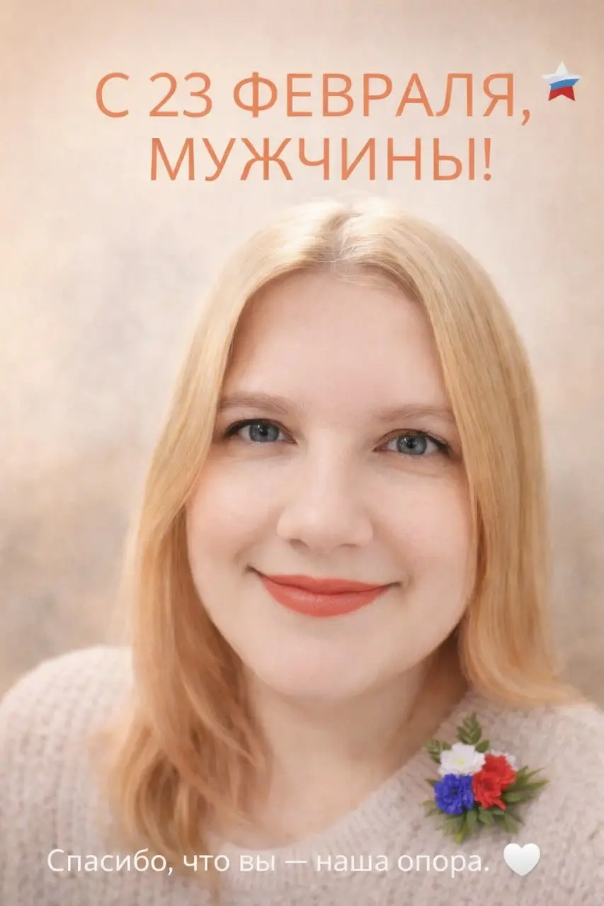 С 23 февраля, дорогие мужчины! 🎖
Спасибо, что вы есть — наша опора, поддержка и вдохновение. Желаю вам настоящей мужской силы: не только физической, но и внутренней | Сетка — социальная сеть от hh.ru