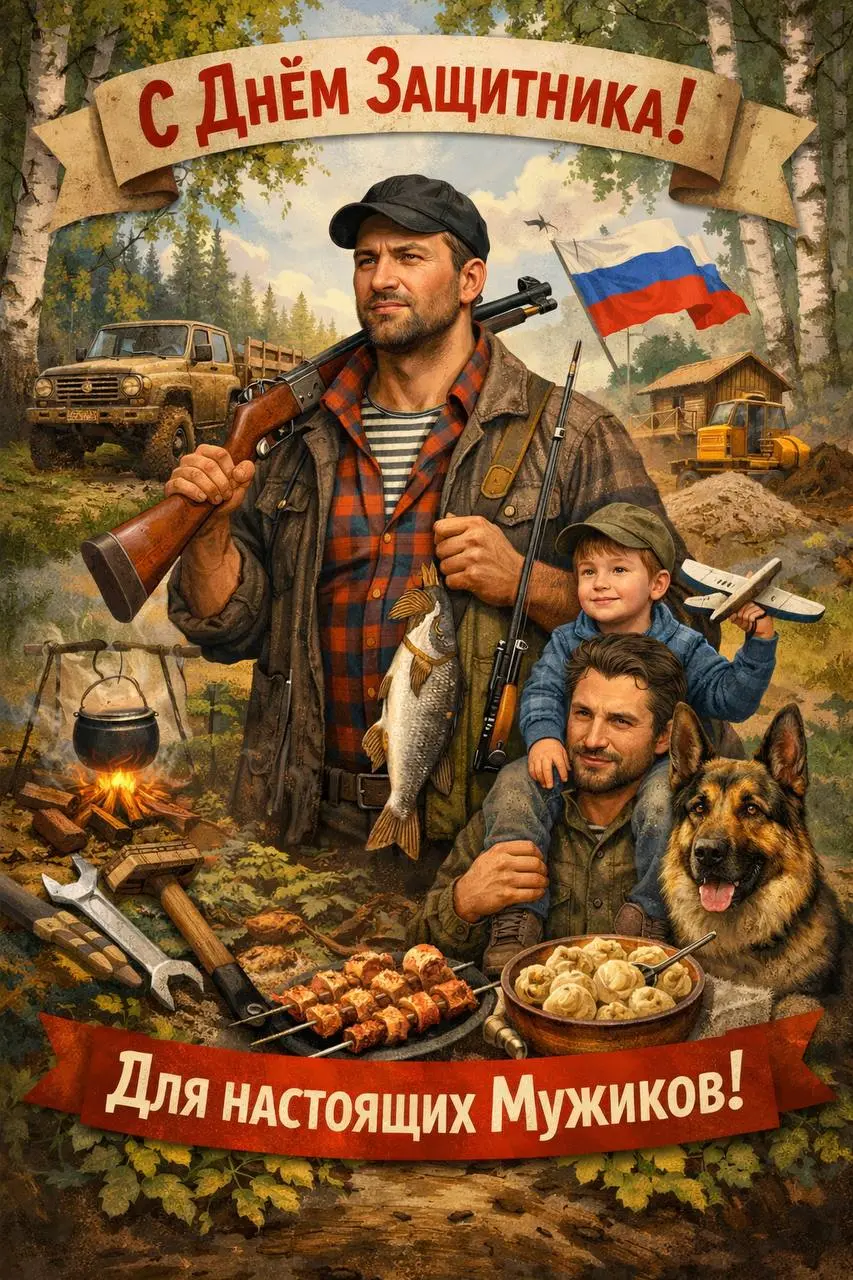 Хочу поздравить с праздником всех мужчин!
Не только военных, хотя в первую очередь они заслуживают поздравления!
Однако другого дня у нас нету | Сетка — социальная сеть от hh.ru