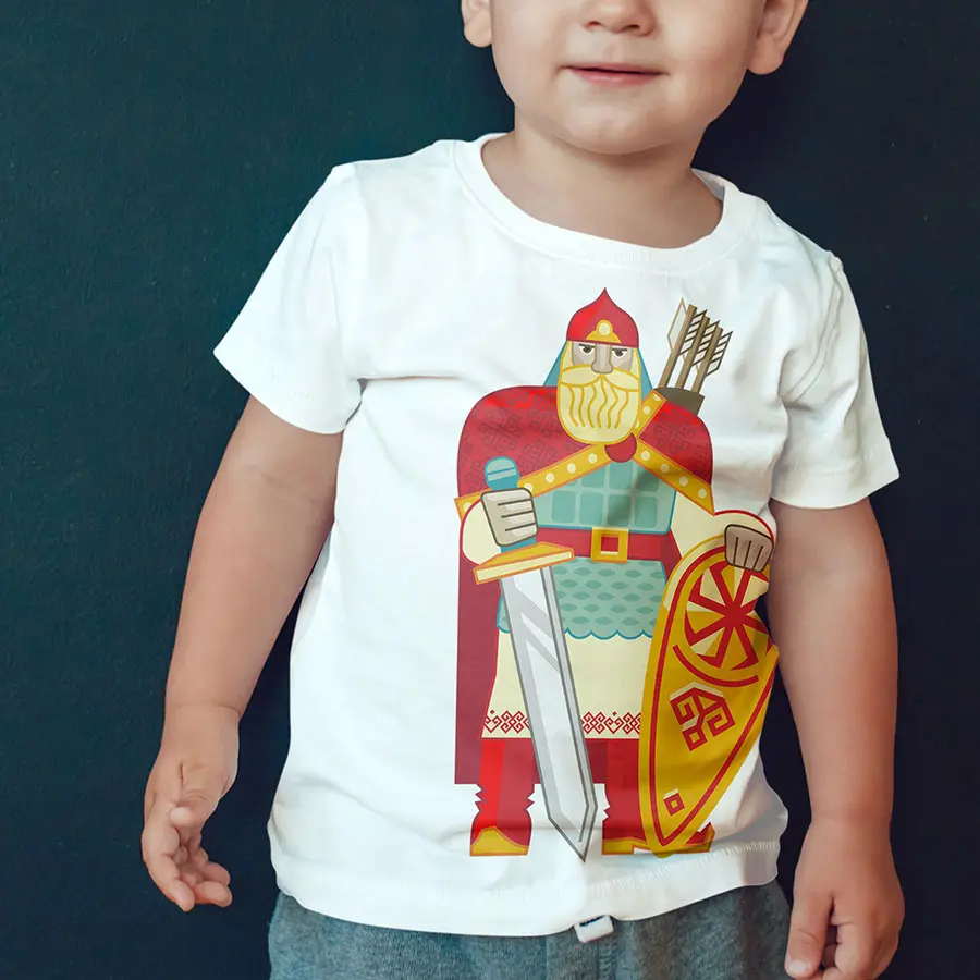 Русский богатырь. Векторная иллюстрация | Сетка — социальная сеть от hh.ru