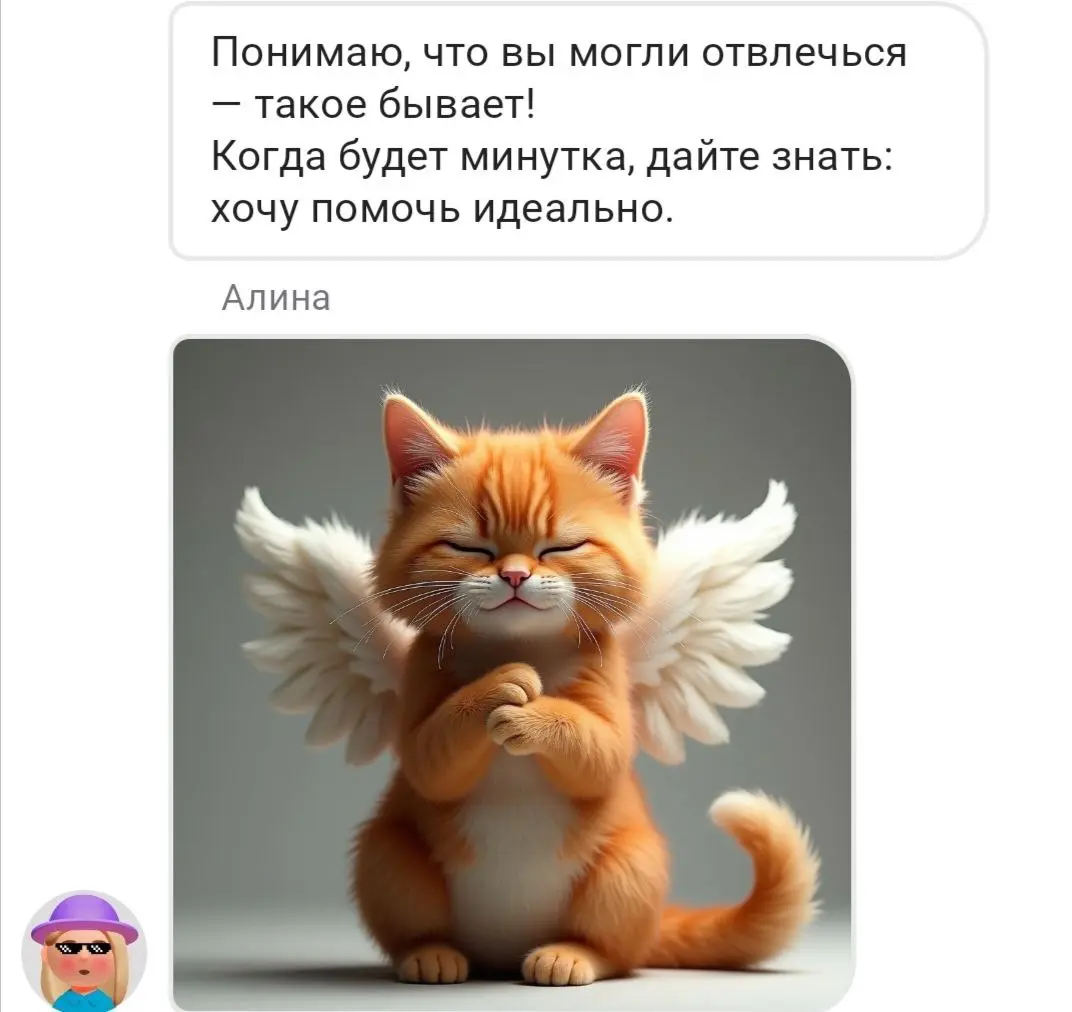 Вообще я не только ругать могу — могу и похвалить, когда есть за что. Частая боль чатов поддержки: ты отвлёкся, не ответил на уточняющий вопрос, и всё, тикет закрыт | Сетка — социальная сеть от hh.ru