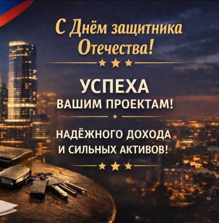 Уважаемые мужчины, партнёры и инвесторы
Поздравляем Вас с Днем Защитника Отечества – праздником мужества, благородства и чести! От всей души желаем Вам успехов, счастья, благополучия, мирного неба и в... | Сетка — социальная сеть от hh.ru