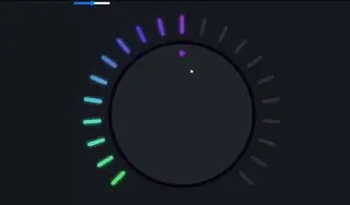 Volume button knob - Кнопка увеличения/уменьшения громкости, реализованная на CSS(SCSS), JS(TypeScript)
https://codepen.io/rodzyk/pen/mdxvQby | Сетка — социальная сеть от hh.ru