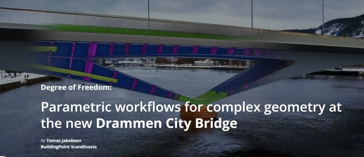 Параметрический BIM спас мост в Норвегии: как меняли геометрию на 50 см без перестройки модели
Новый Drammen City Bridge (Drammen, Норвегия) — это не просто мост через реку, а настоящий тест на прочно... | Сетка — социальная сеть от hh.ru