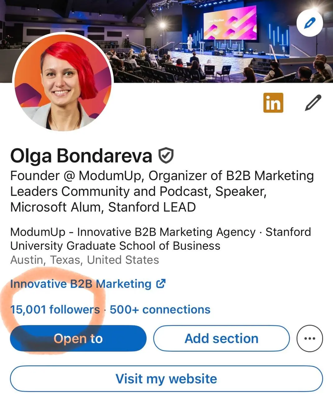 15К подписчиков в LinkedIn! 🎉
Планомерно растет.
Но планирую в очередной раз чистить список коннектов, чтобы сделать его более однородным. Так что зависну на некоторое время в районе 15К | Сетка — социальная сеть от hh.ru