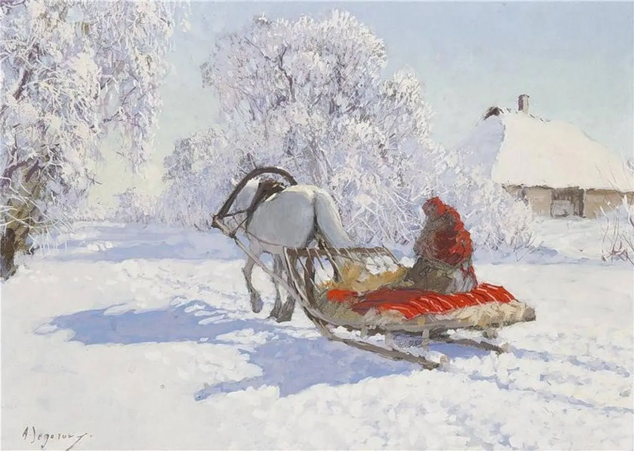 “Зимний пейзаж”АндрейАфанасьевич Егоров(1878-1954)
Егоров — русский живописец, связанный с традицией реалистической школы начала XX века | Сетка — социальная сеть от hh.ru