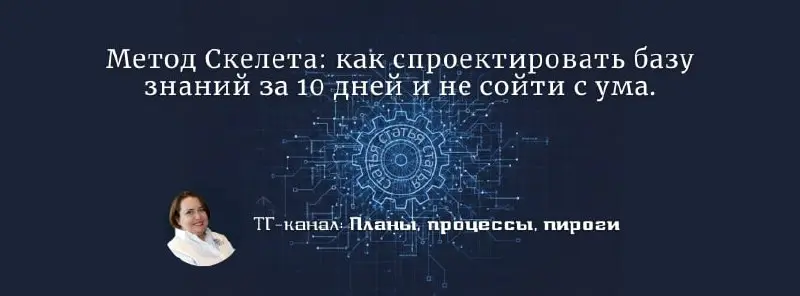 Метод Скелета: как спроектировать базу знаний за 10 дней и не сойти с ума | Сетка — социальная сеть от hh.ru