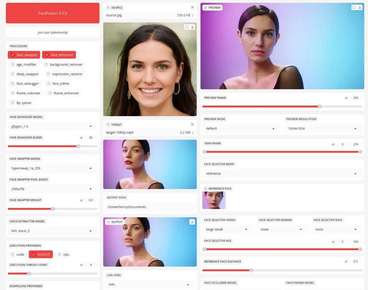 🎭 ТВОЁ ЛИЦО УЖЕ В ЧУЖОМ ВИДОСЕ
Дипфейки вышли на уровень, FaceFusion — софтина, которая заменяет лица на фото и видео в пару кликов, с качеством, за которое в Голливуде платят миллионы 💸✨ | Сетка — социальная сеть от hh.ru