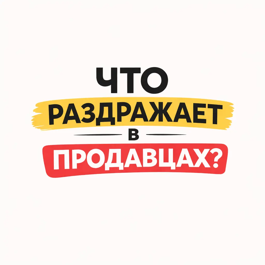 Что раздражает в продавцах | Сетка — социальная сеть от hh.ru