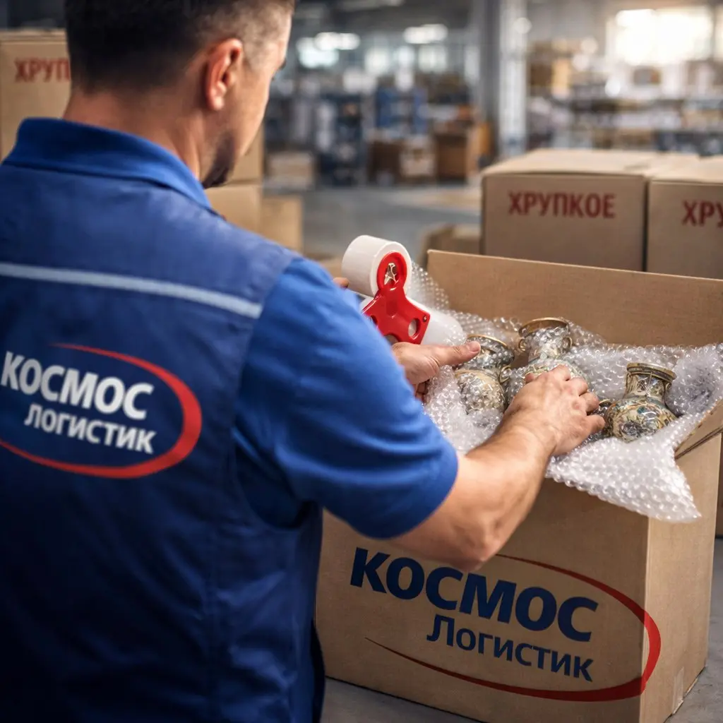 Бережная доставка хрупкого груза
Используйте двойной короб и пупырчатую пленку для амортизации. При хранении в Космос Логистик от 25 руб за паллет мы упакуем товар за день | Сетка — социальная сеть от hh.ru