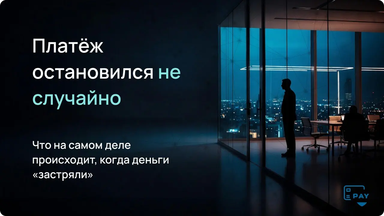 Деньги застряли при международном платеже: что это на самом деле значит
Когда бизнес говорит «деньги застряли»,
он обычно имеет в виду одно: платёж ушёл — и дальше тишина 😮
Но для банков «застрял плат... | Сетка — социальная сеть от hh.ru