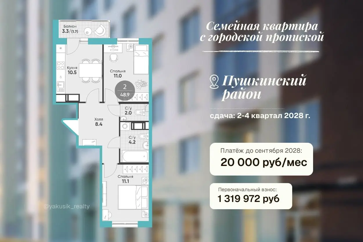 Друзья, решила собрать для вас квартиры, на которые действительно стоит обратить внимание
Поэтому делаю еженедельную рубрику с вариантами, которые сама отобрала как самые интересные по соотношению цен... | Сетка — социальная сеть от hh.ru