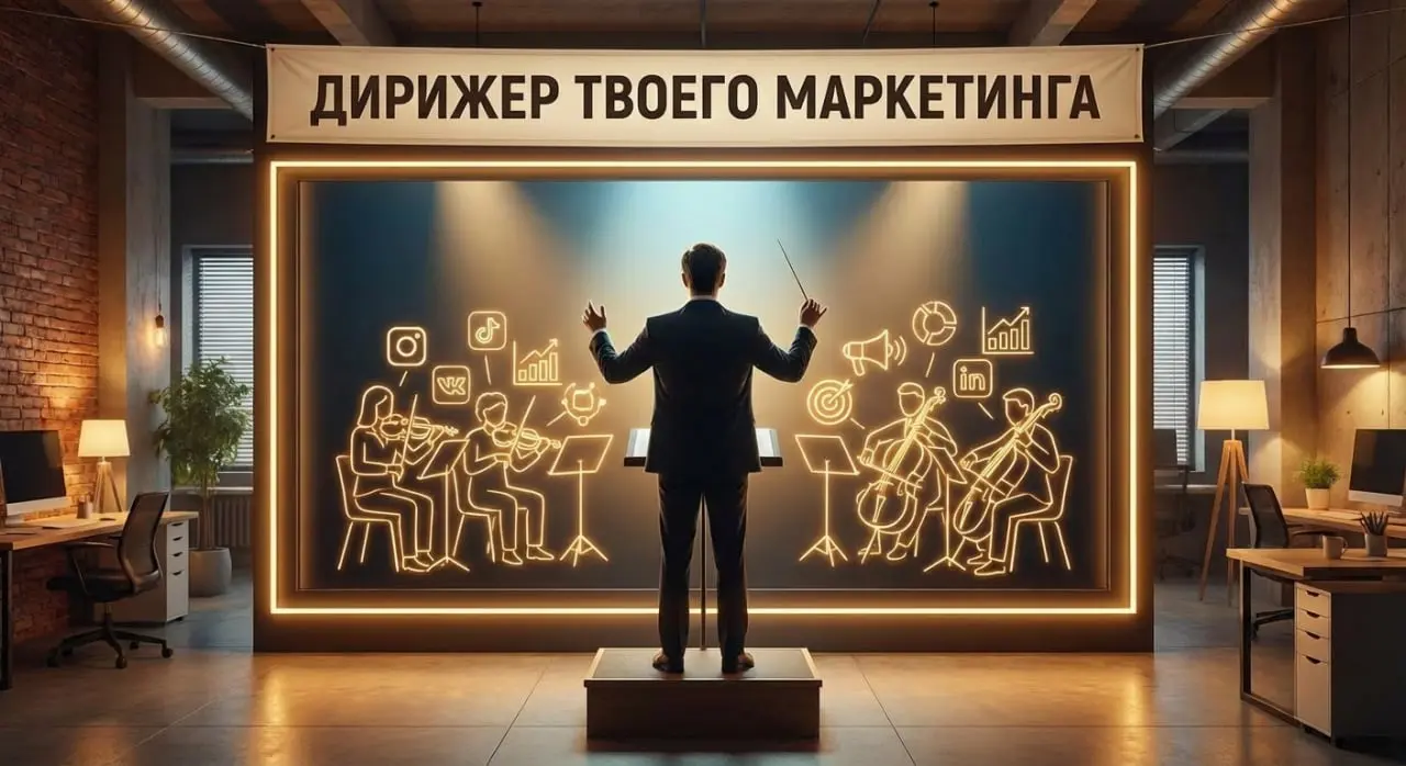 🎶🎶Сделаем тебя дирижёром - твоего маркетинга | Сетка — социальная сеть от hh.ru