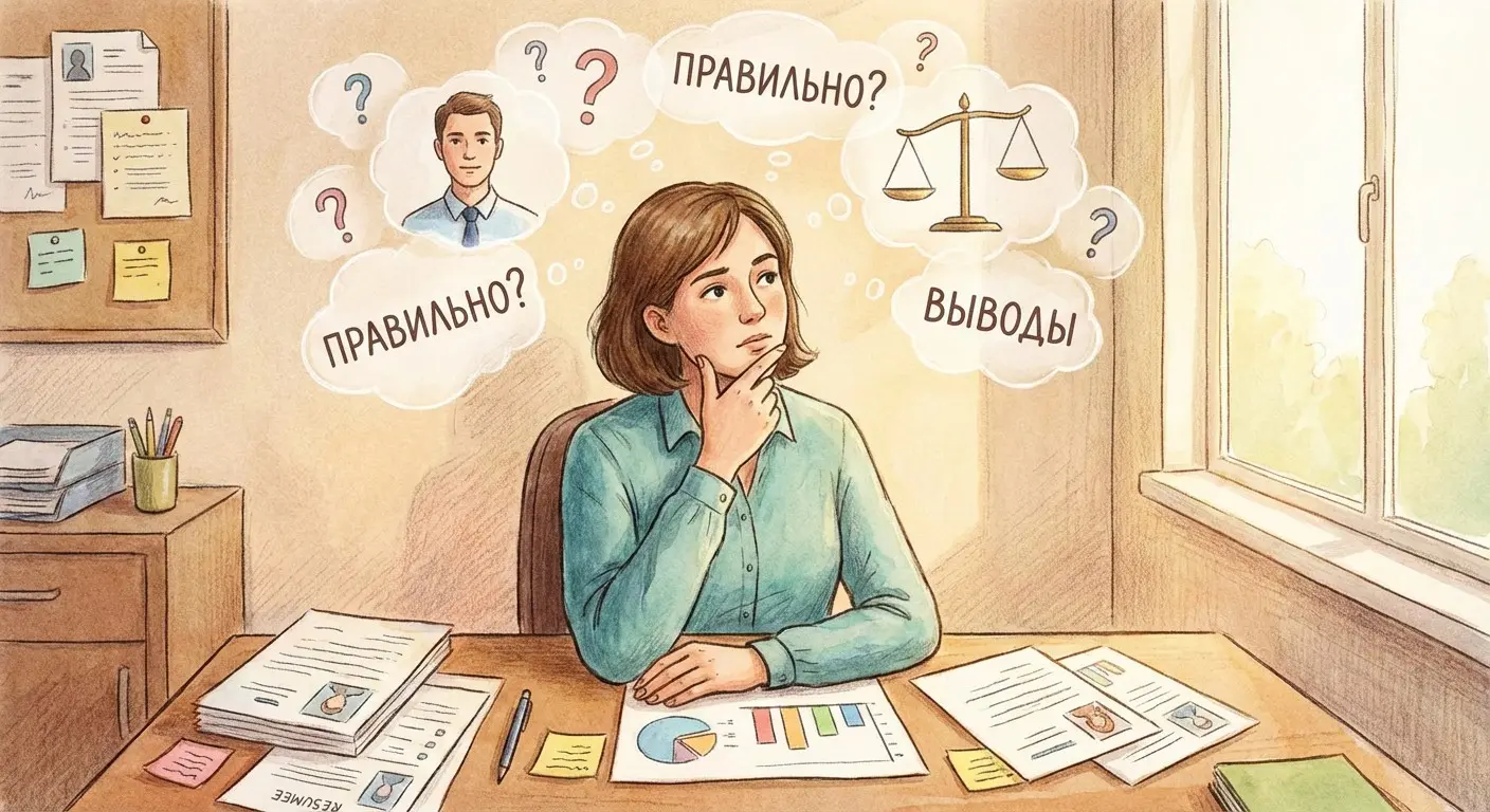 Главная ошибка HR - они не знают, кого на самом деле ищут.
Самая опасная ситуация в найме - когда кандидат отвечает на все вопросы…
но никто в комнате не понимает, какой результат нужен бизнесу | Сетка — социальная сеть от hh.ru