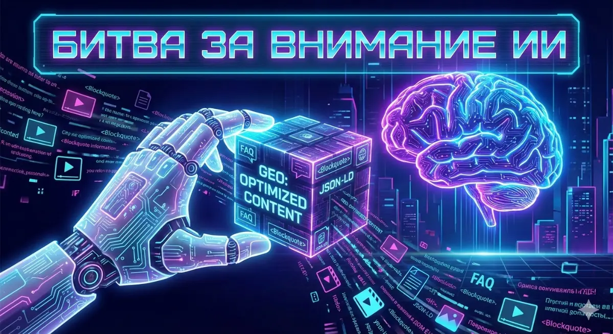 🚀 Как заставить ИИ цитировать ваш бренд: 6 правил GEO | Сетка — социальная сеть от hh.ru