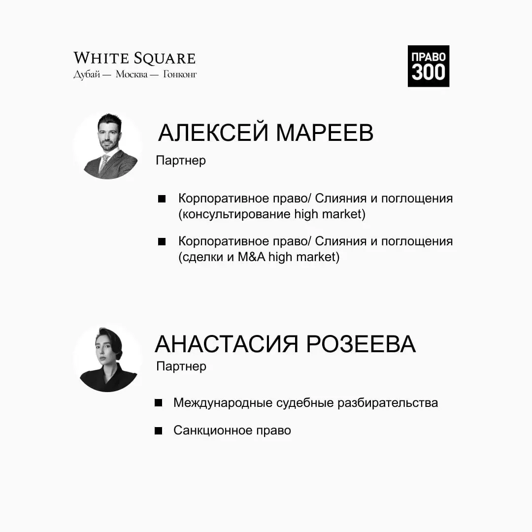 White Square заняла лидирующие позиции в рейтинге юристов | Сетка — социальная сеть от hh.ru