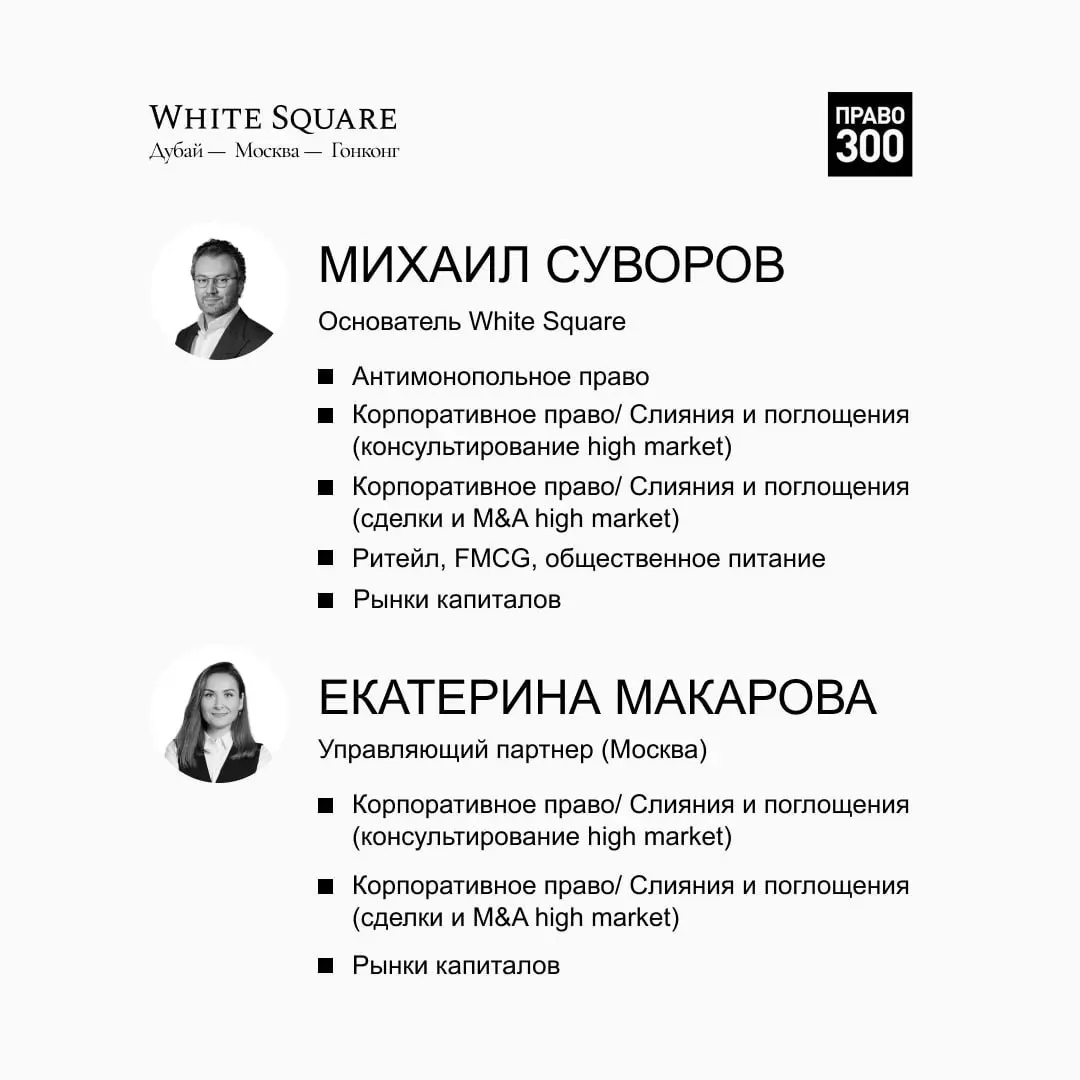 White Square заняла лидирующие позиции в рейтинге юристов | Сетка — социальная сеть от hh.ru